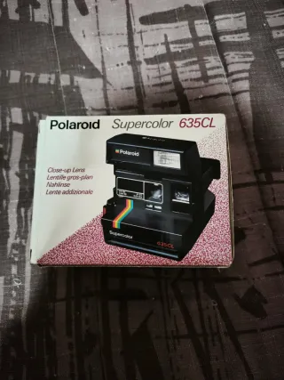 Polaroid 635 CL Supercolor Cámara Vintage