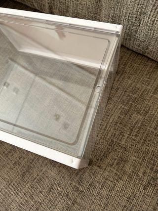 Vitrina expositora metacrilato blanca