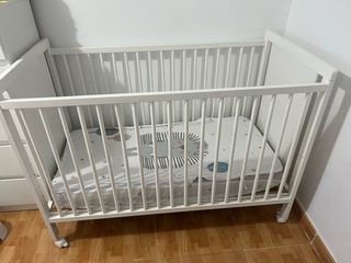 Cuna 120x60 + Colchón + Cuña