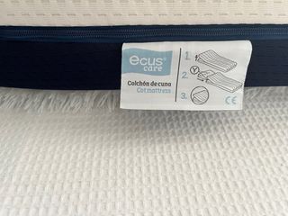 Cuna 120x60 + Colchón + Cuña