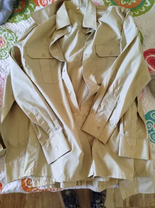 Lote Camisas Traje Bonito Beige