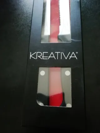 Set 2 Coltelli Bistecca Kreativa Acciaio Inox