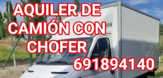 Alquiler Camión con Chófer - 691894140