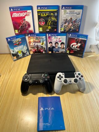 PS4 Slim 1TB + 7 Juegos VENDO/CAMBIO XBOX SERIES S