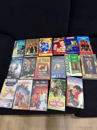 Lote 17 Películas VHS Variadas