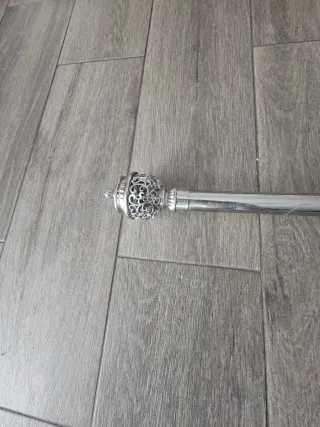 Barra Cortina Acero Inoxidable de 3m con cortina