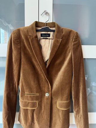 Preciosa Chaqueta Massimo Dutti Marrón