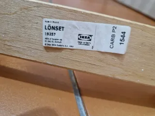 Somier IKEA Madera y Plástico