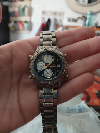 Reloj LOTUS Titanium Mujer Oro y Plata