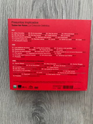 Presuntos Implicados - Todas las flores.2 CDs+DVD