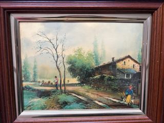 Cuadro Walter Hulett con marco