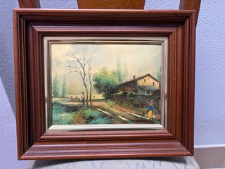 Cuadro Walter Hulett con marco