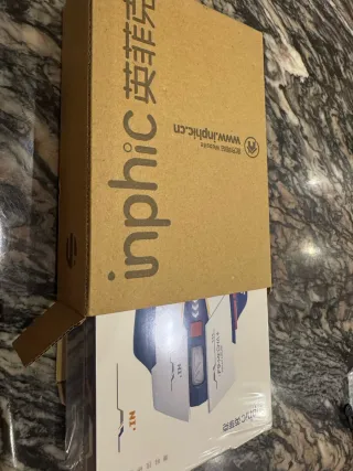 Ratón Gamer Inphic Blanco y Azul