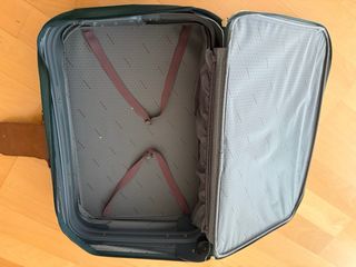 Maleta Grande Samsonite Cuero Verde