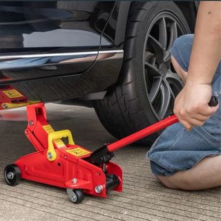 Carrello idraulico con manico 2 t