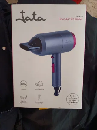 Secador de pelo Jata SC43B Compacto