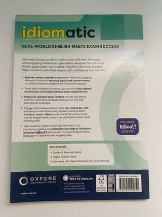 Idiomatic 1 Student's Book with Ebook