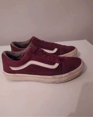 Zapatillas Vans Rojas
