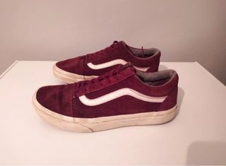 Zapatillas Vans Rojas