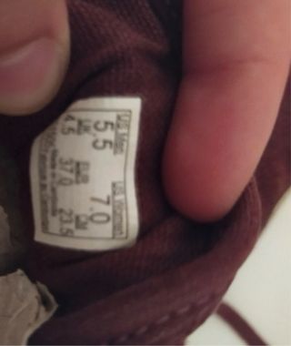 Zapatillas Vans Rojas