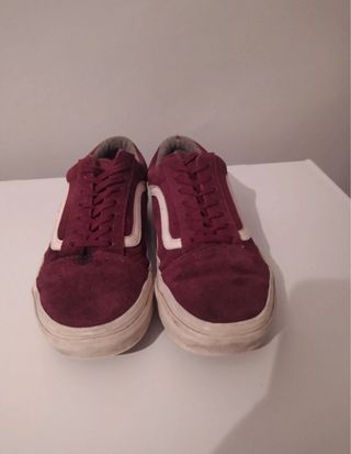 Zapatillas Vans Rojas
