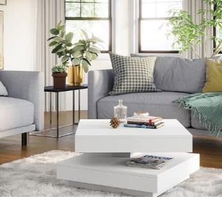 Mesa de centro giratoria moderna