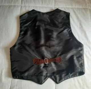 Chaleco de ante marrón Talla M