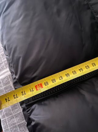 Chaleco acolchado negro