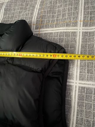 Chaleco acolchado negro