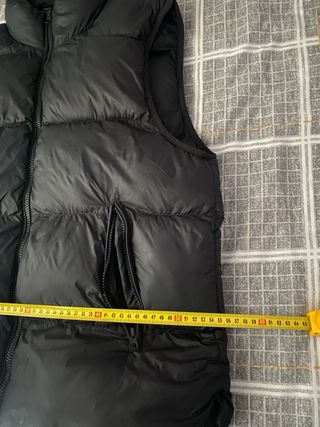 Chaleco acolchado negro