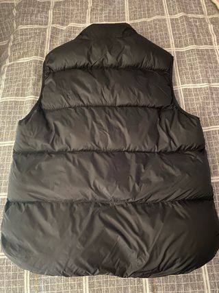 Chaleco acolchado negro