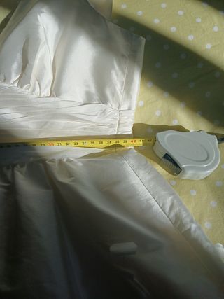 Vestido fiesta vintage blanco