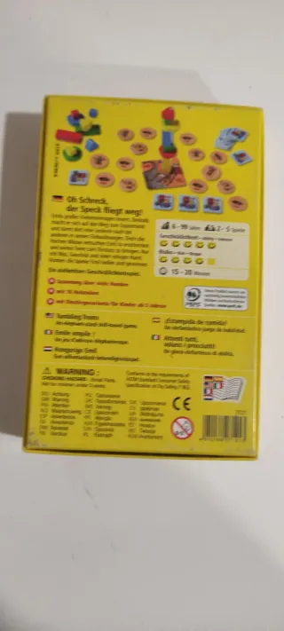 Juego de mesa HABA Oh Schreck, der Speck fliegt we