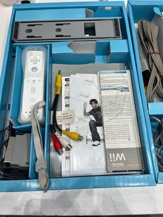 Nintendo Wii Console Completa WiiMote Nunchuck