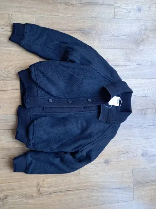 Cazadora Zara azul marino Talla S