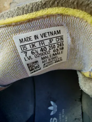 Zapatillas Adidas Campus Grises Talla 40 EU