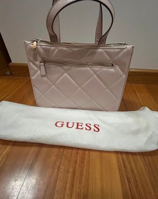 Bolso Guess Beige/Rosa