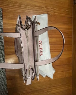 Bolso Guess Beige/Rosa