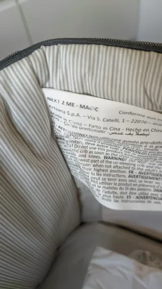 Minicuna Chicco Next 2 Me Magic + regalo