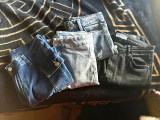 Pack 4 Pantalones Vaqueros (Azul y Negro)