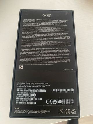 iPhone 11 Pro 64GB Verde Medianoche 73% batteria