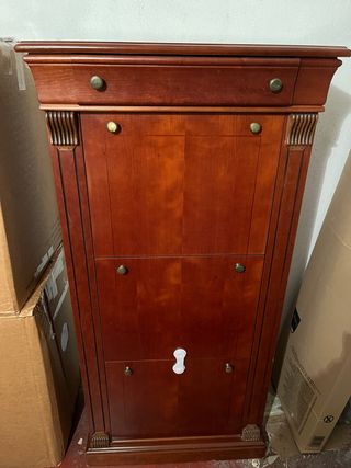 Mueble zapatero de madera