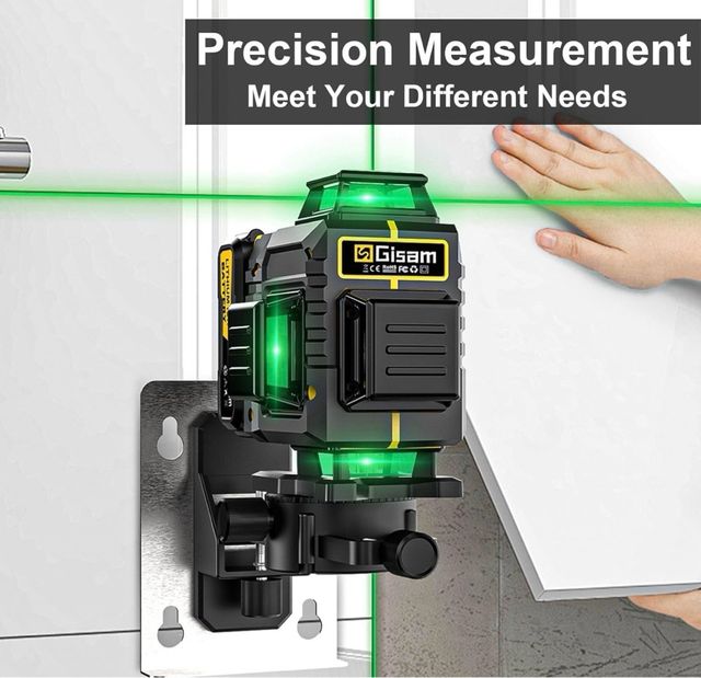 Livella Laser GISAM 4D 16 Linee + Valigetta