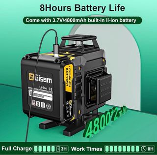 Nivel Láser GISAM 4D 16 Líneas + Maletín