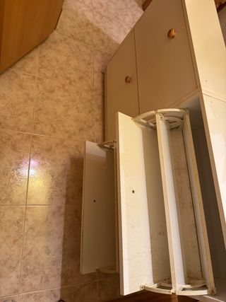 Zapatero madera 2 compartimentos x2