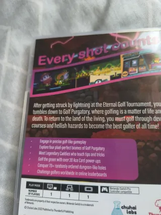 Cursed to Golf Nintendo Switch