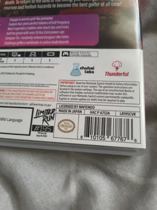 Cursed to Golf Nintendo Switch