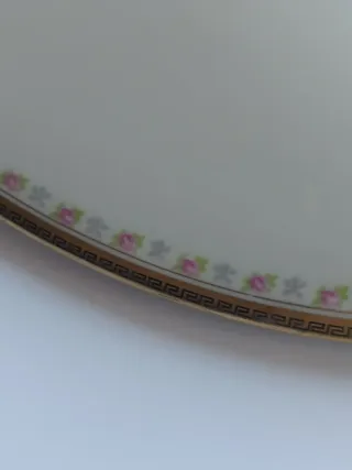 Limoges Antiguo conjunto salsera con tapa y sopera