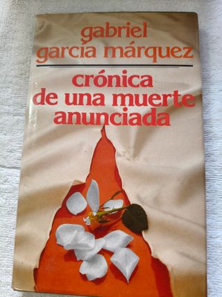 libro crónicas de una muerte anunciada
