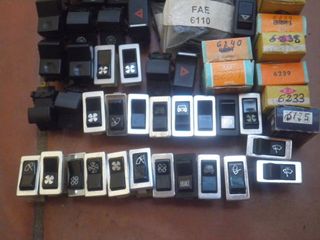 Lote 66 Pulsadores Coches Clásicos